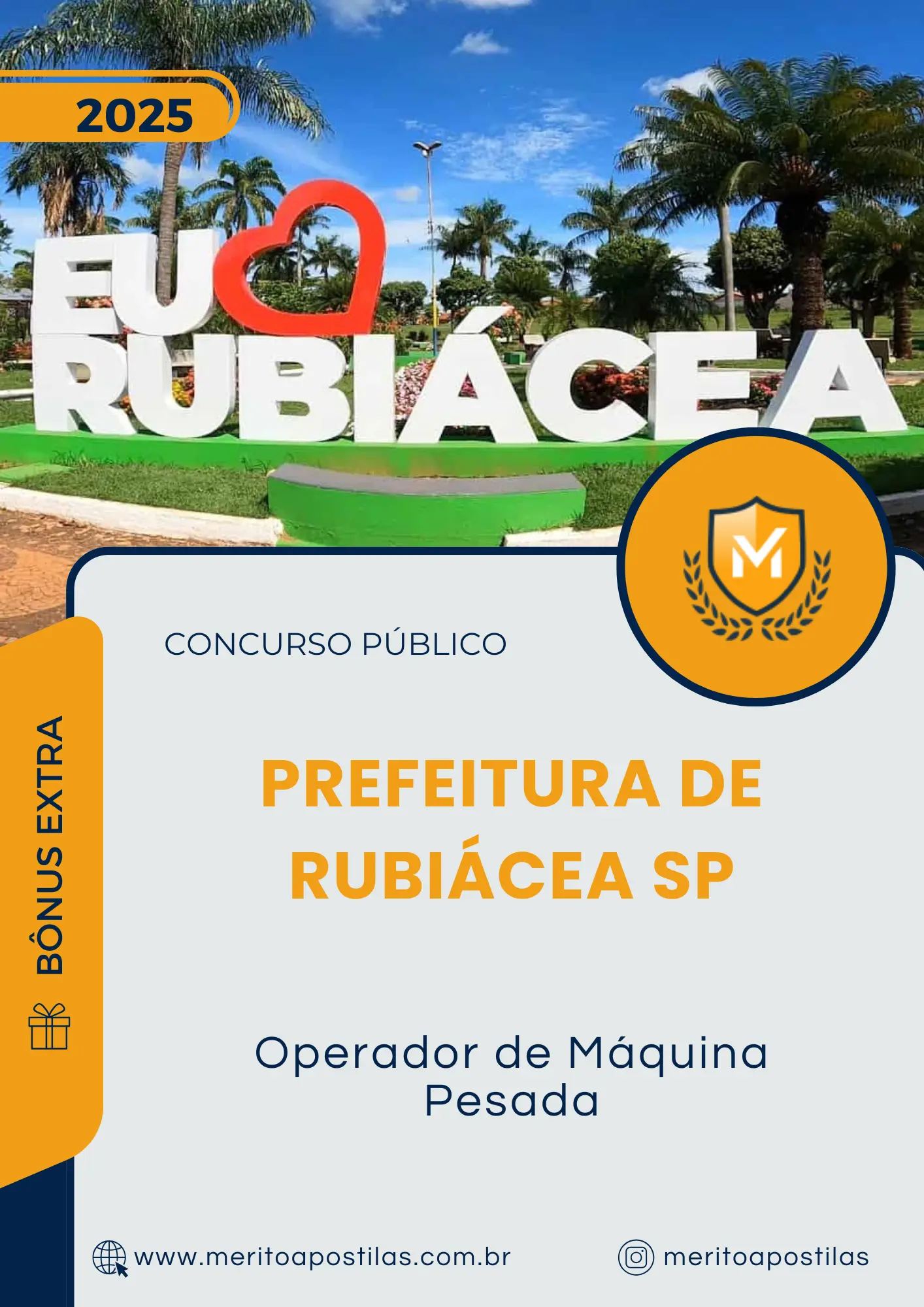 Apostila Operador de Máquina Pesada Prefeitura de Rubiácea SP 2025