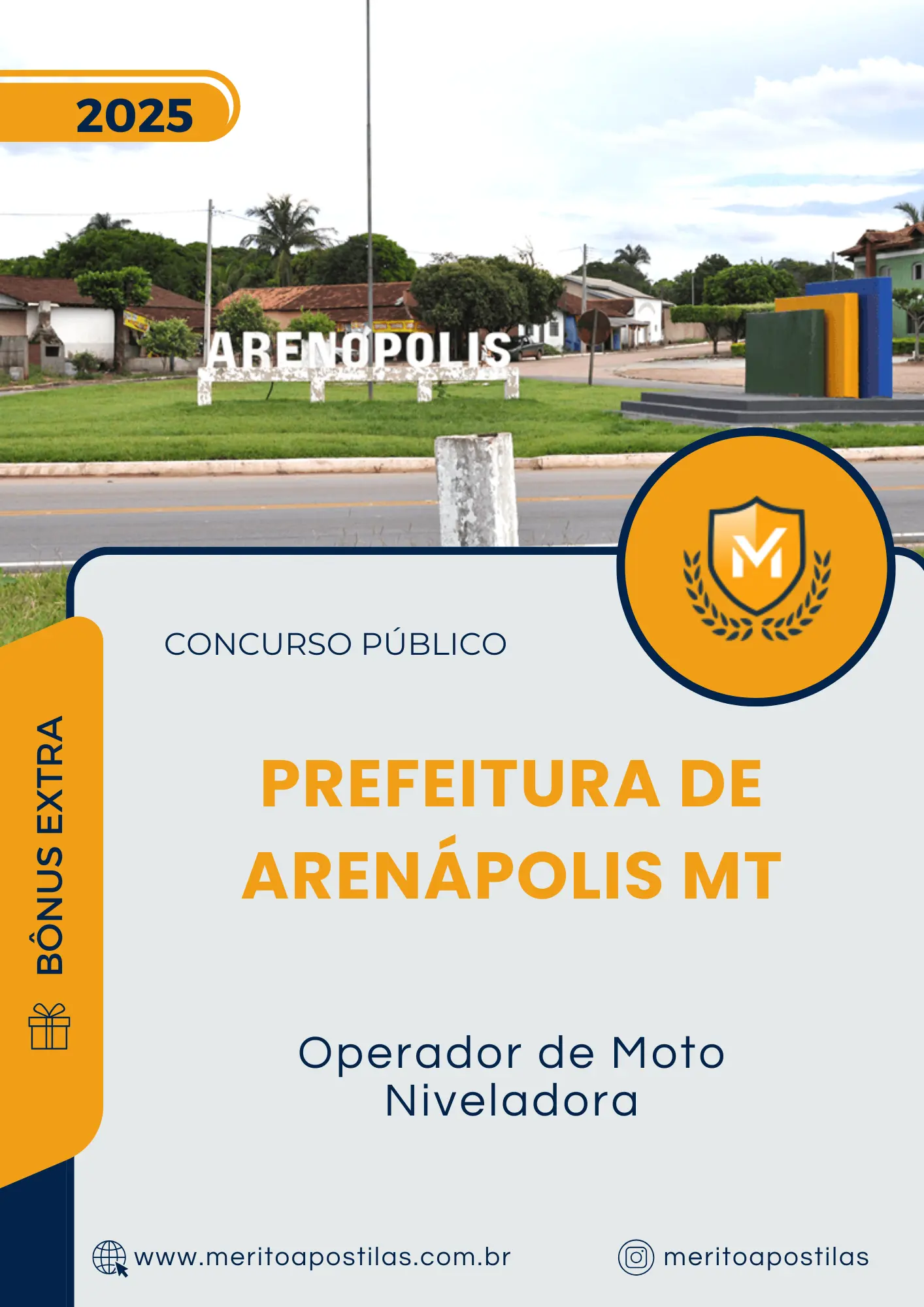 Apostila Operador de Moto Niveladora Prefeitura de Arenápolis MT 2025