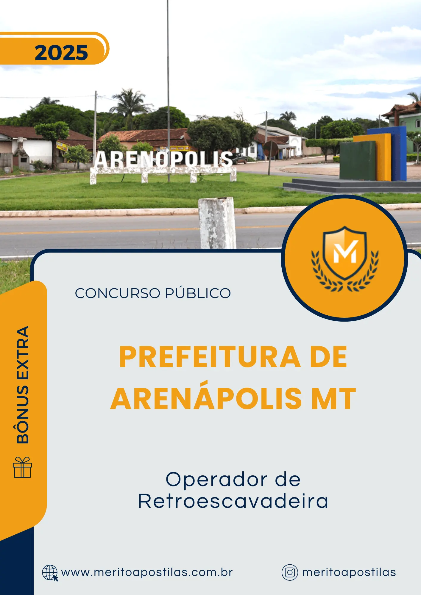 Apostila Operador de Retroescavadeira Prefeitura de Arenápolis MT 2025