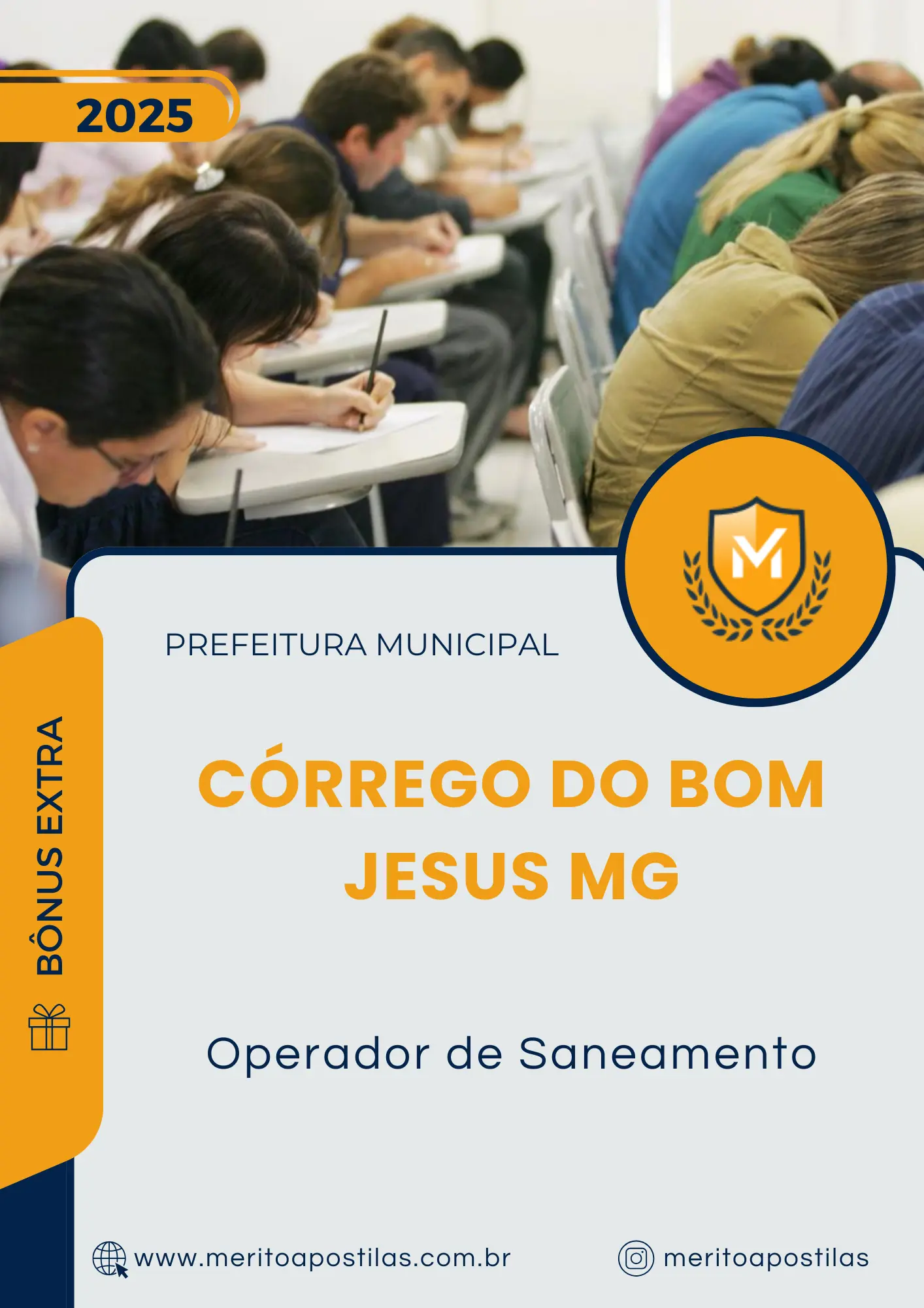 Apostila Operador de Saneamento Prefeitura de Córrego do Bom Jesus MG 2025