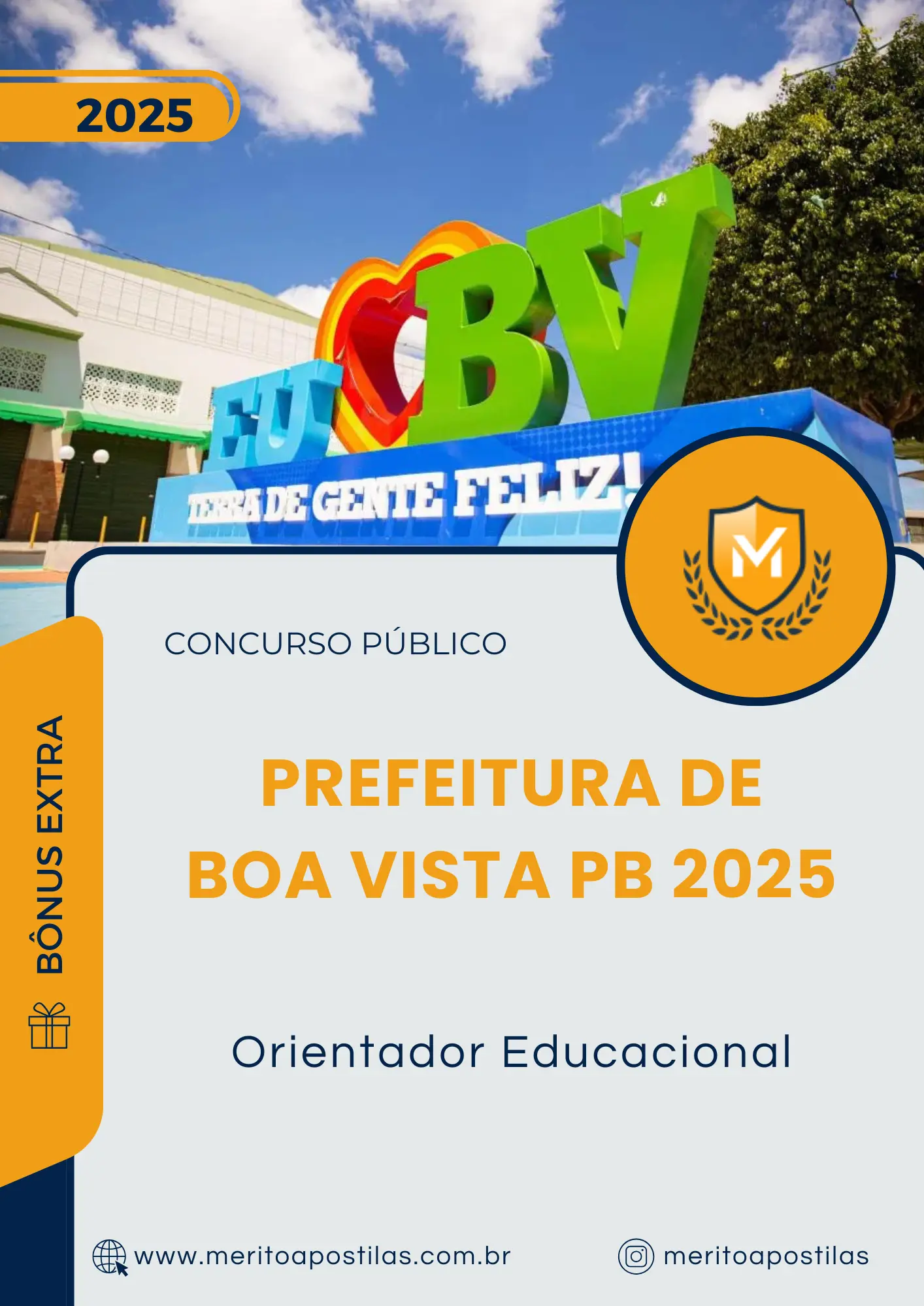 Apostila Orientador Educacional Prefeitura de Boa Vista PB 2025