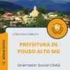 Apostila Orientador Social CRAS Prefeitura de Pouso Alto MG 2025