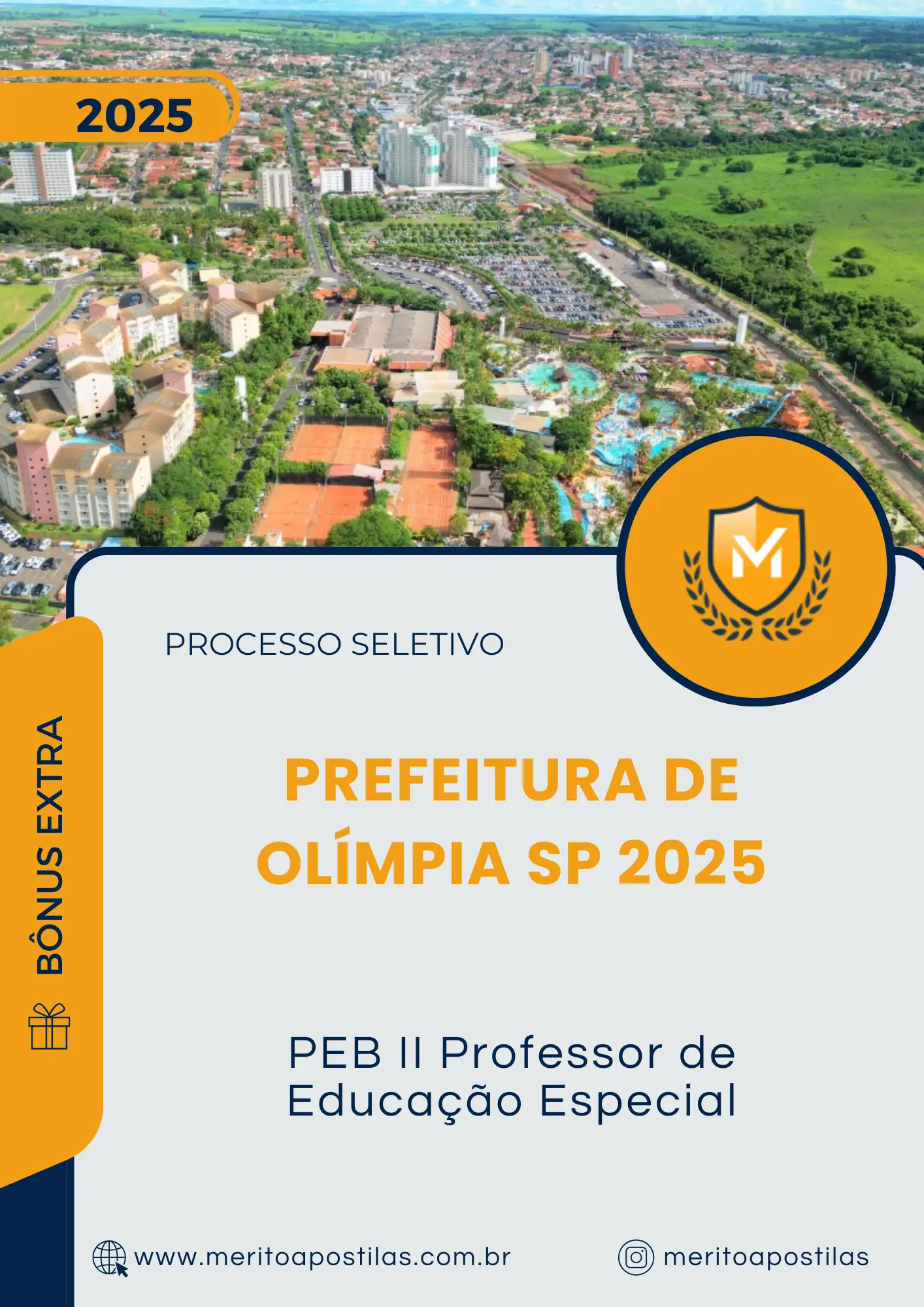 Apostila PEB II Professor de Educação Especial Prefeitura de Olímpia SP 2025
