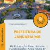 Apostila PII Educação Física Ensino Fundamental Anos Finais 6 Ao 9 Ano Prefeitura de Januária MG 2025