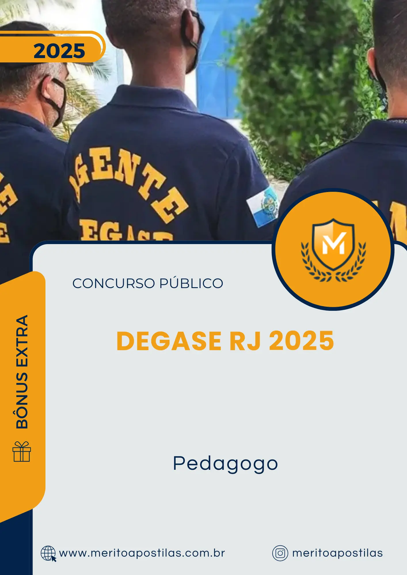 Apostila Pedagogo Concurso Público DEGASE RJ 2025