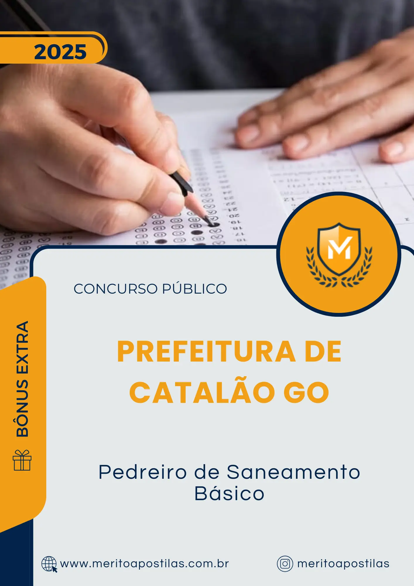Apostila Pedreiro de Saneamento Básico Prefeitura de Catalão GO 2025