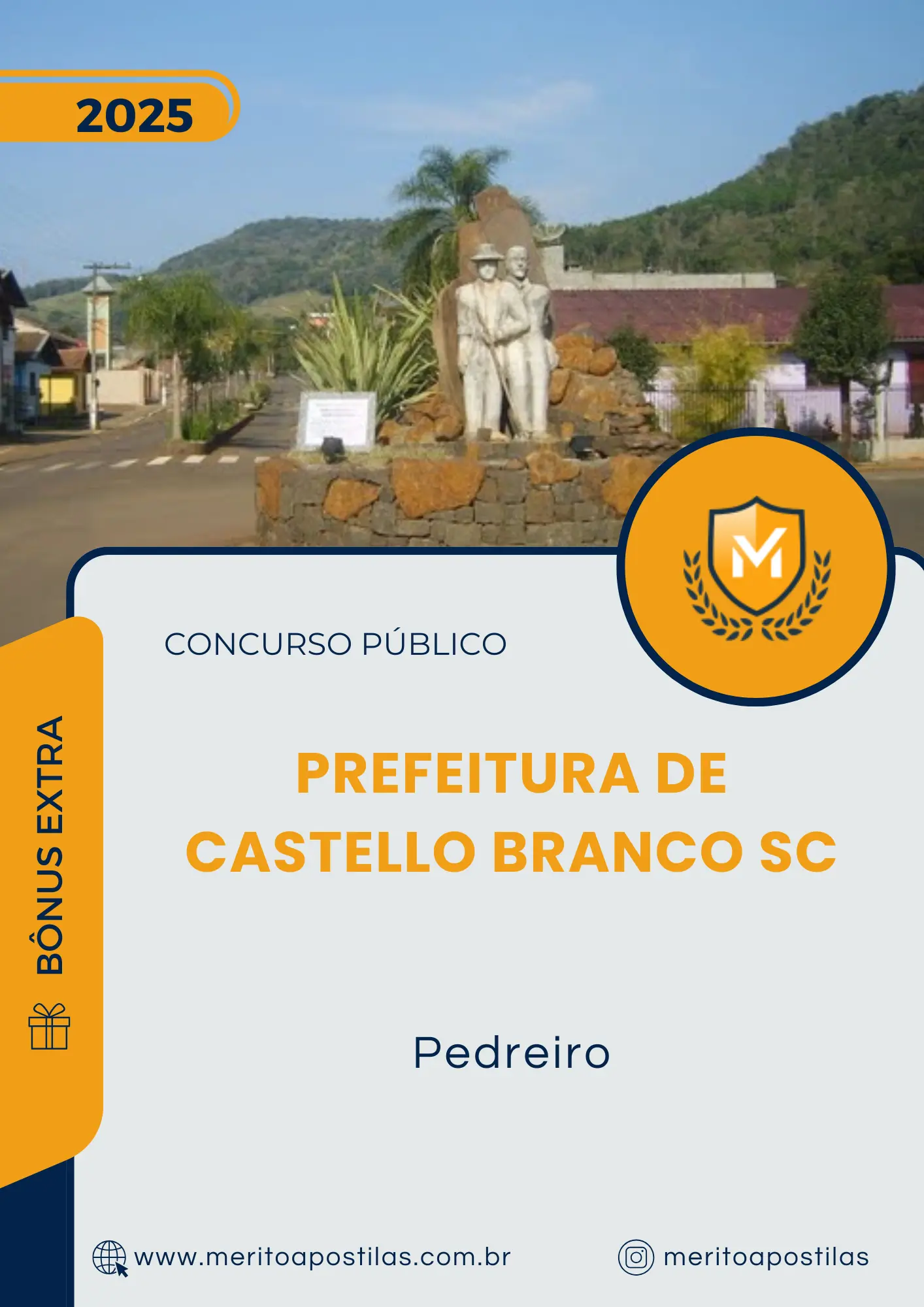 Apostila Pedreiro Prefeitura de Presidente Castello Branco SC 2025