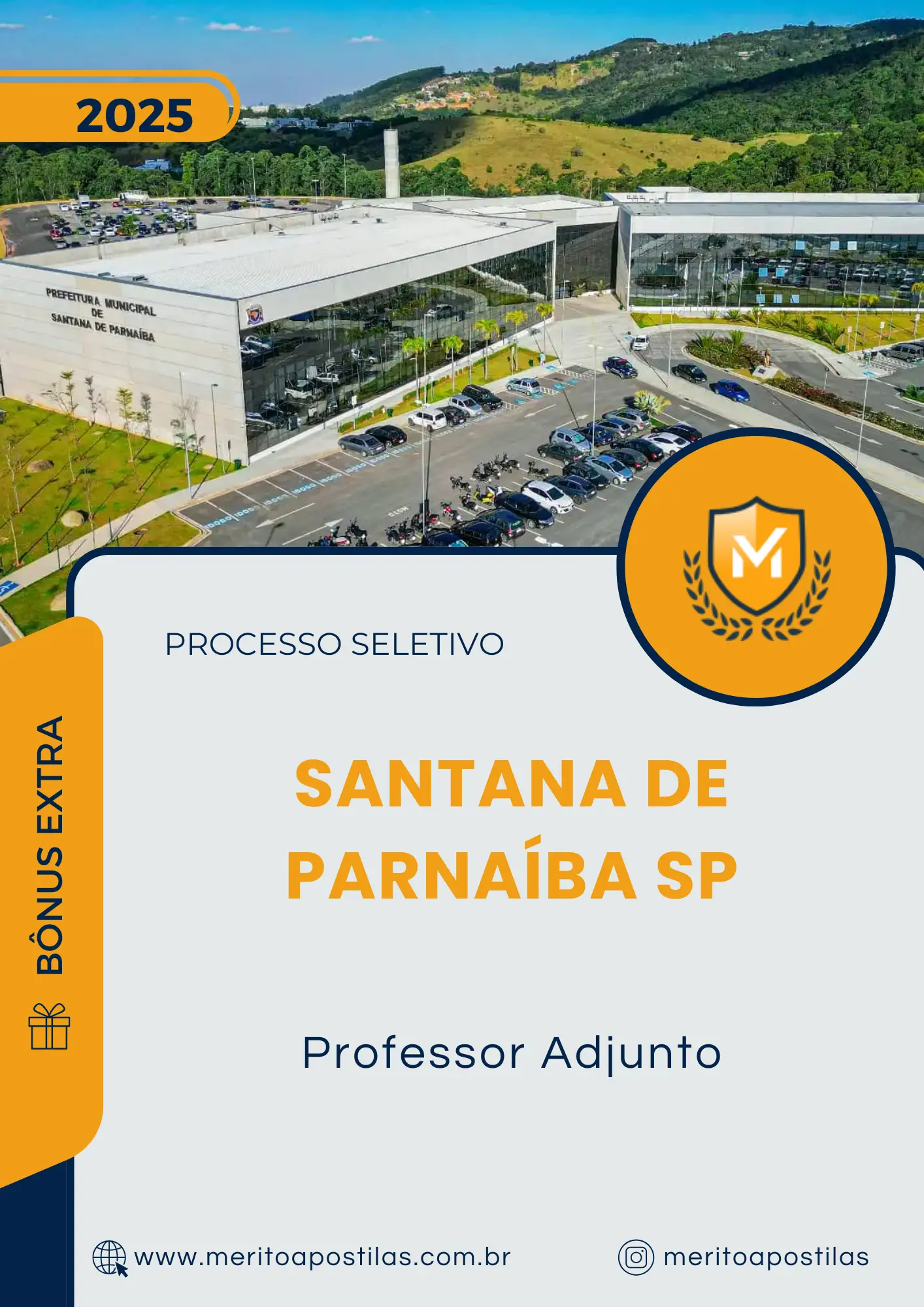 Apostila Professor Adjunto Prefeitura de Santana de Parnaíba SP 2025