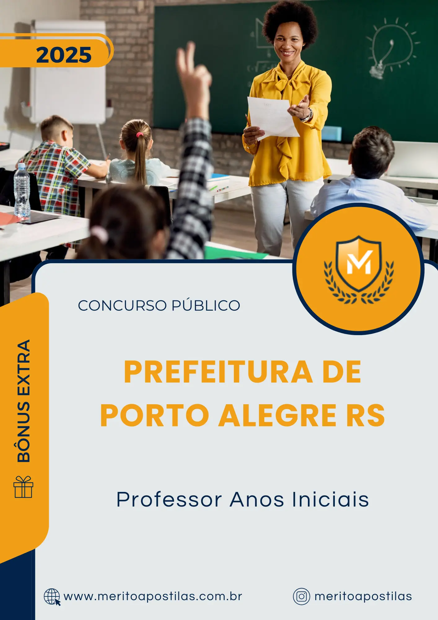 Apostila Professor Anos Iniciais Prefeitura de Porto Alegre RS 2025