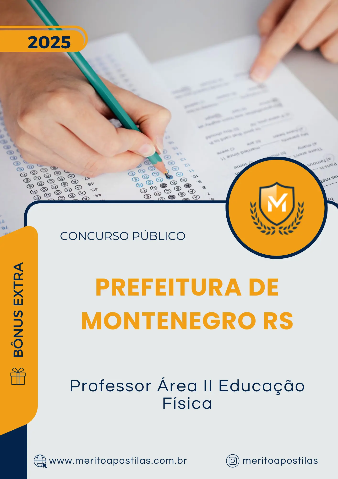 Apostila Professor Área II Educação Física Prefeitura de Montenegro RS 2025