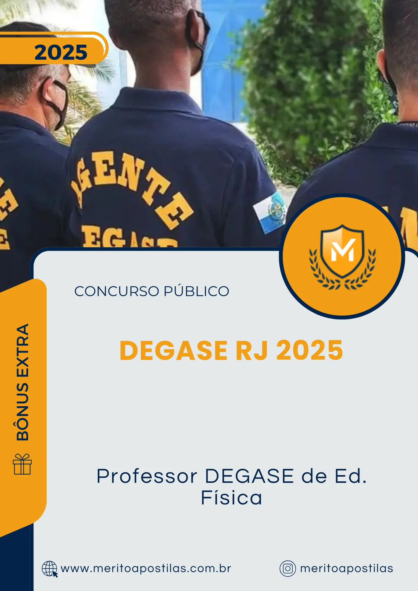 Apostila Professor DEGASE de Ed Física Concurso Público DEGASE RJ 2025