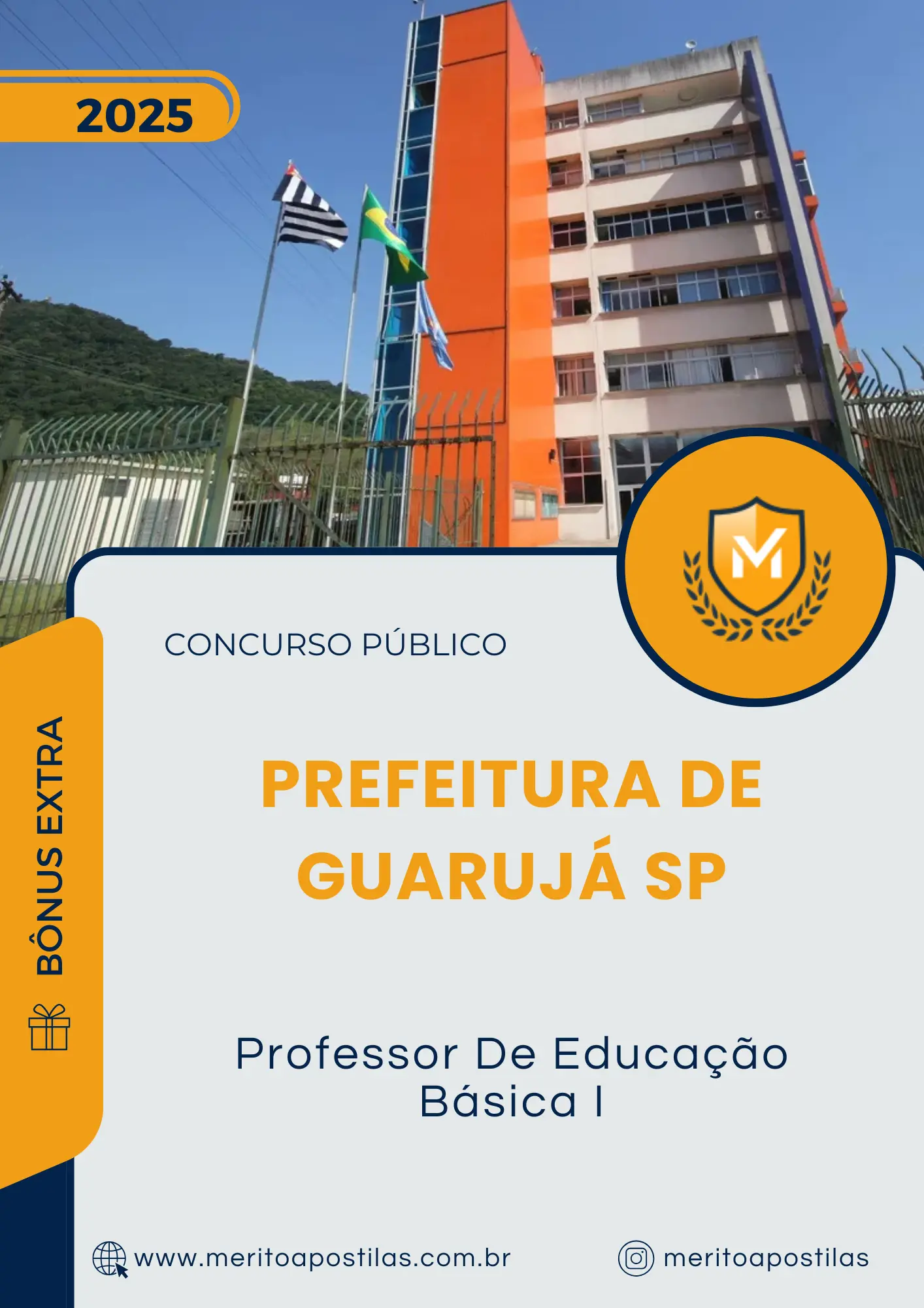 Apostila Professor De Educação Básica I Prefeitura de Guarujá SP 2025