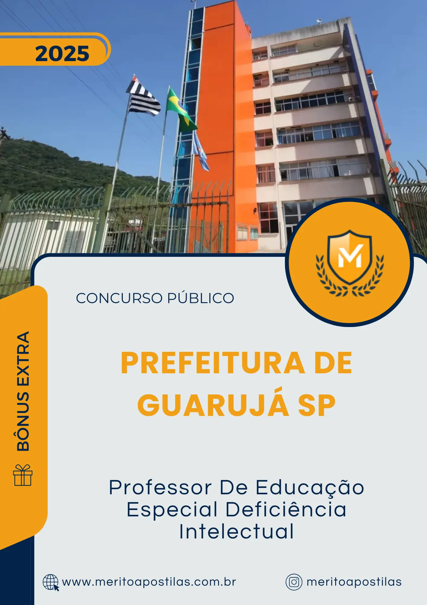 Apostila Professor De Educação Especial Deficiência Intelectual Prefeitura de Guarujá SP 2025