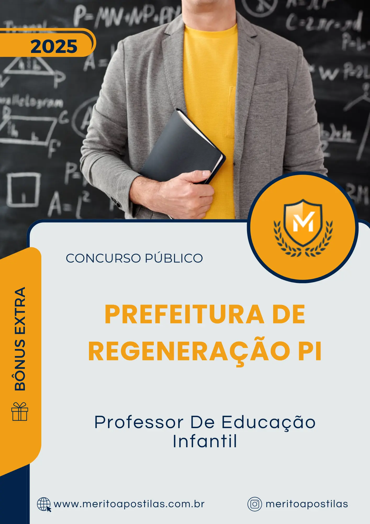 Apostila Professor De Educação Infantil Prefeitura de Regeneração PI 2025