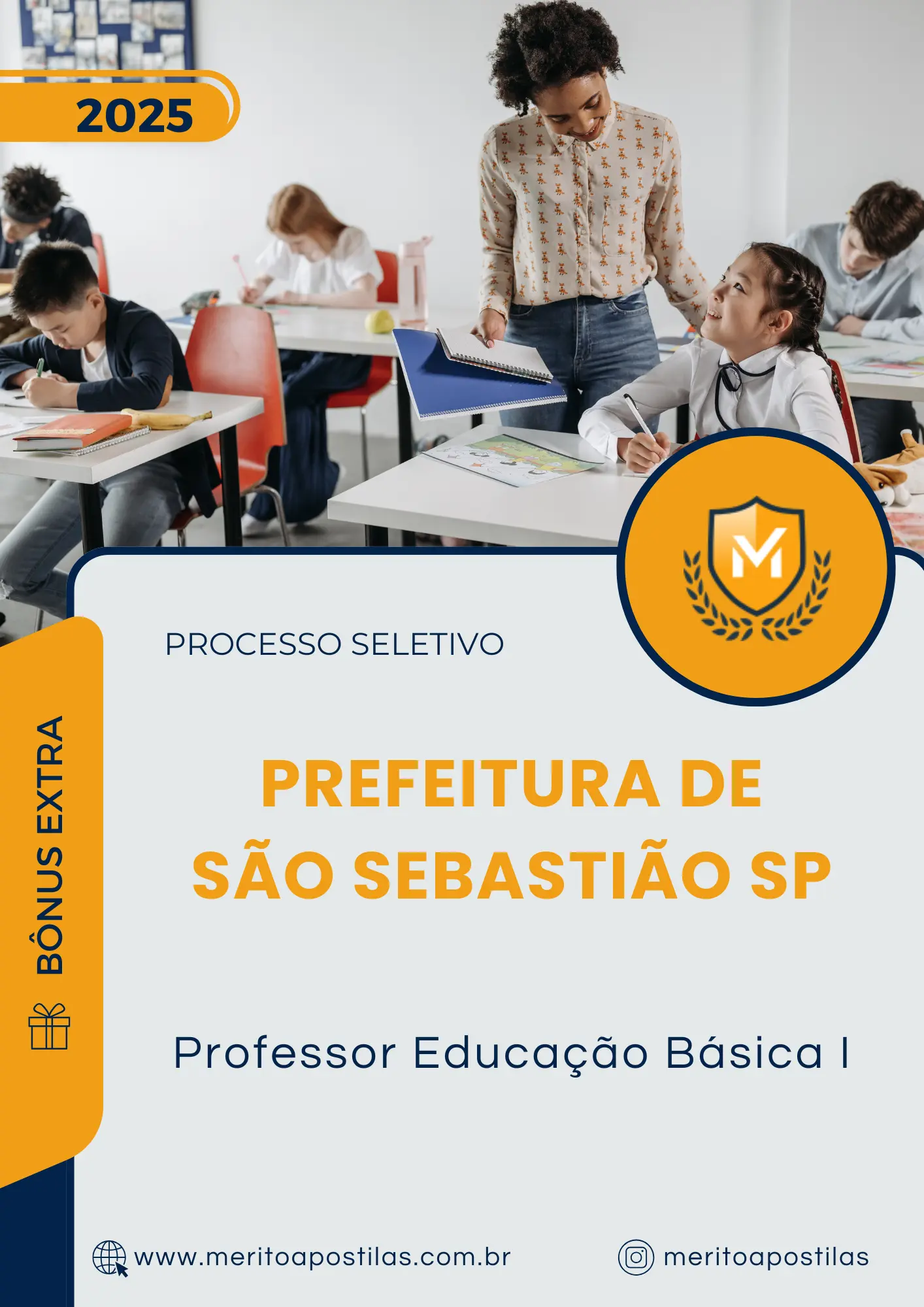 Apostila Professor Educação Básica I Prefeitura de São Sebastião SP 2025