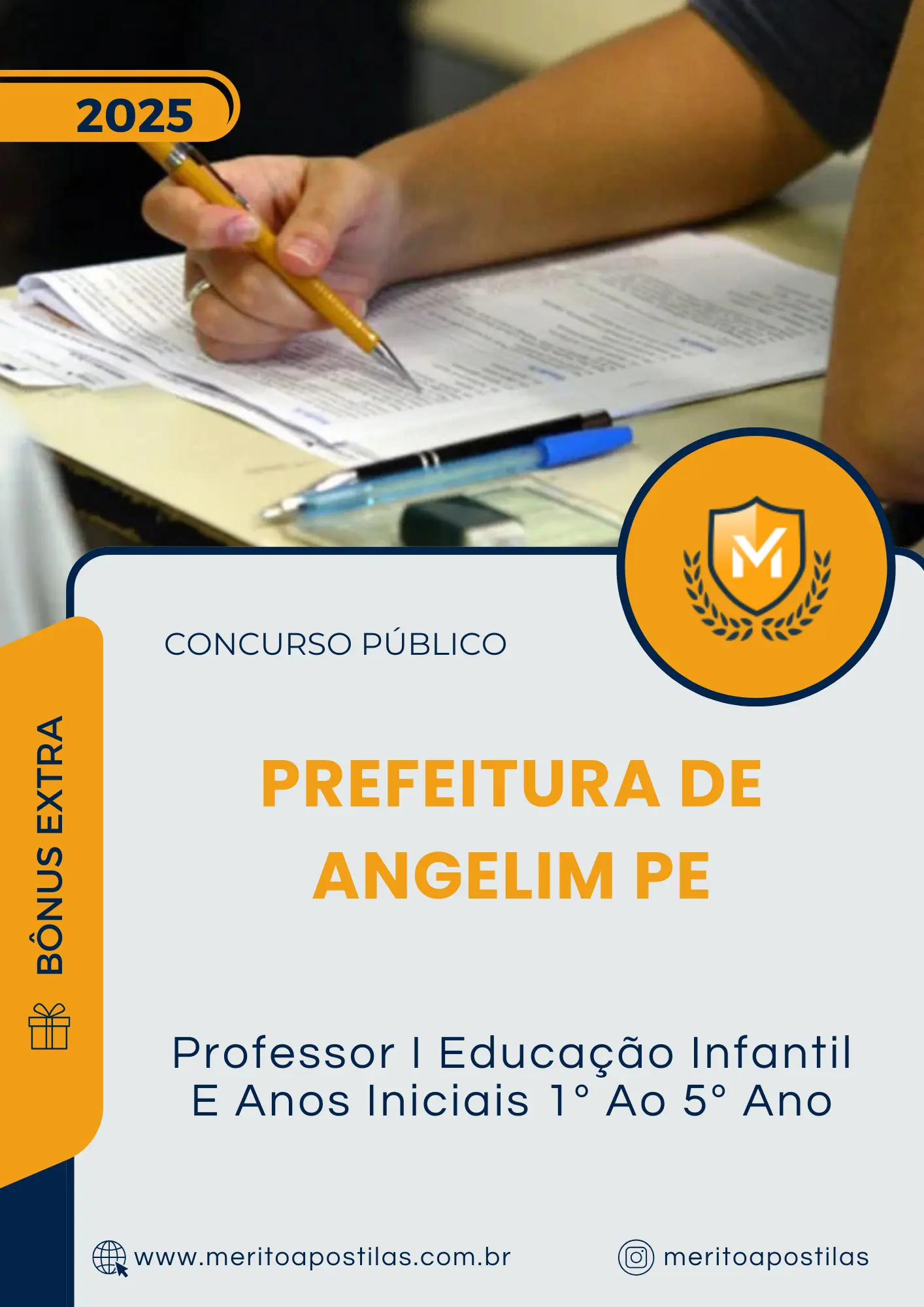 Apostila Professor I Educação Infantil E Anos Iniciais 1 Ao 5 Ano Prefeitura de Angelim PE 2025