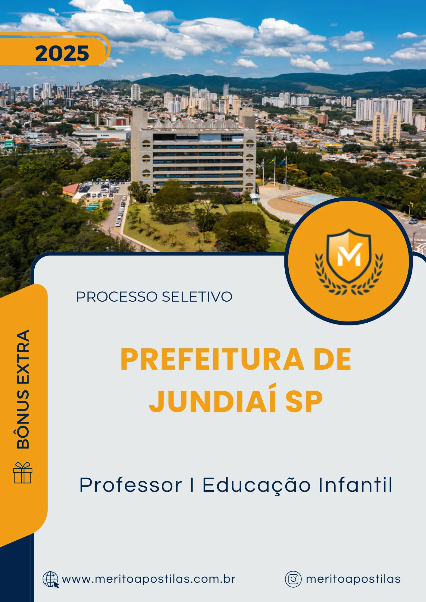 Apostila Professor I Educação Infantil Prefeitura de Jundiaí SP 2025