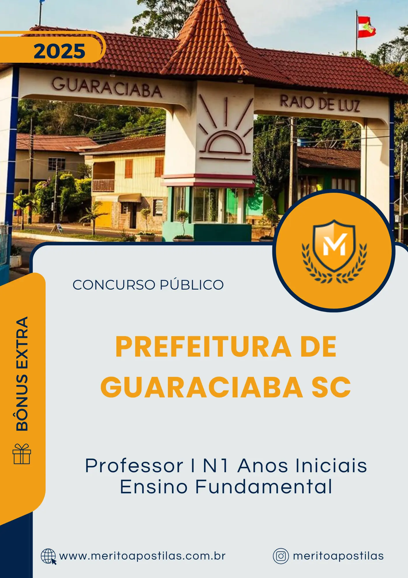 Apostila Professor I N1 Anos Iniciais Ensino Fundamental Prefeitura de Guaraciaba SC 2025
