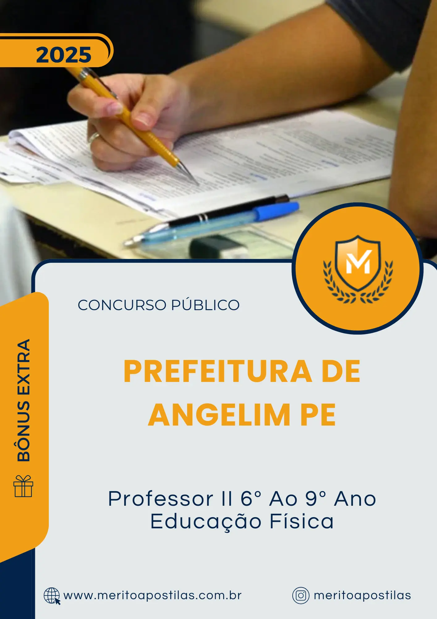 Apostila Professor II 6 Ao 9 Ano Educação Física Prefeitura de Angelim PE 2025