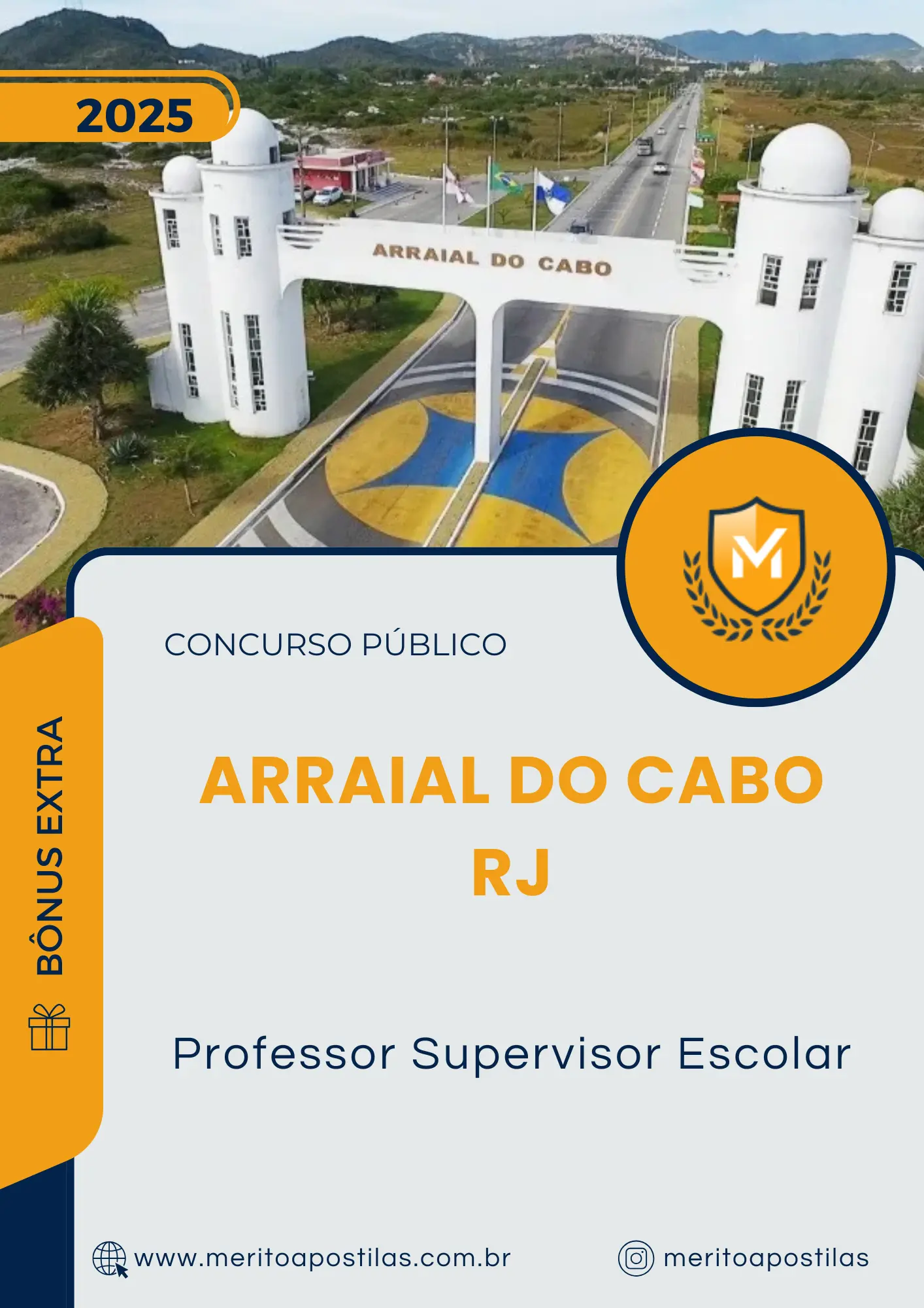 Apostila Professor Supervisor Escolar Prefeitura de Arraial do Cabo RJ 2025