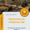 Apostila Professor de Educação Básica Prefeitura de Guidoval MG 2025