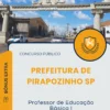 Apostila Professor de Educação Básica I Prefeitura de Pirapozinho SP 2025
