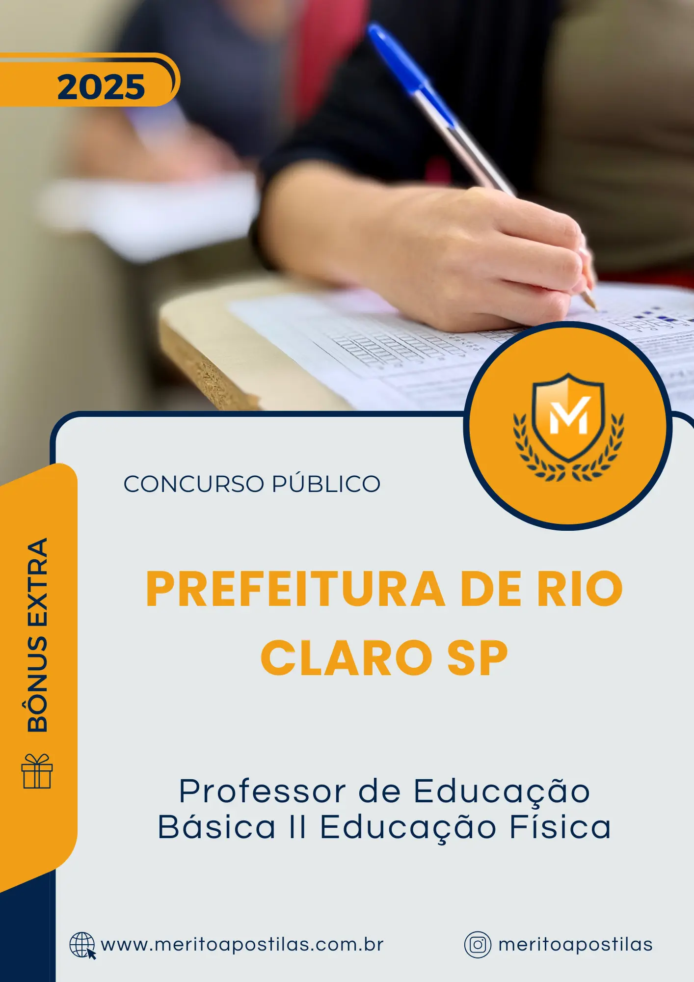 Apostila Professor de Educação Básica II Educação Física Prefeitura de Rio Claro SP 2025