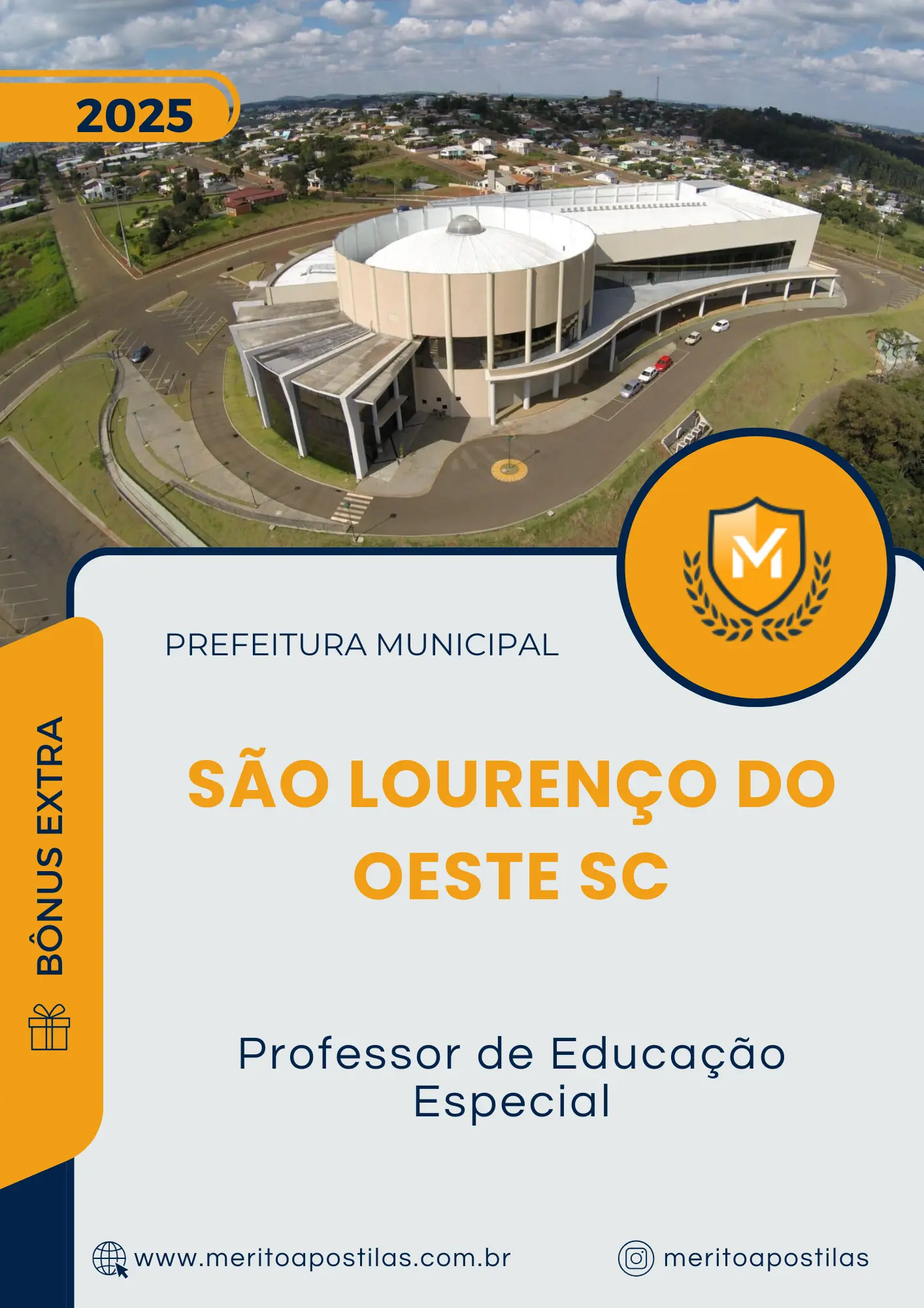 Apostila Professor de Educação Especial Prefeitura de São Lourenço do Oeste SC 2025