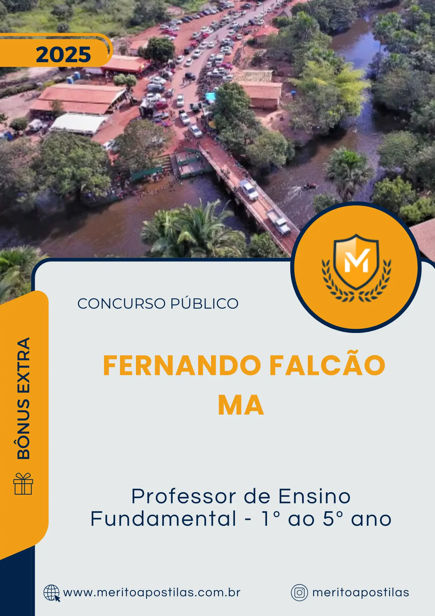 Apostila Professor de Ensino Fundamental 1 ao 5 ano Prefeitura de Fernando Falcão MA 2025