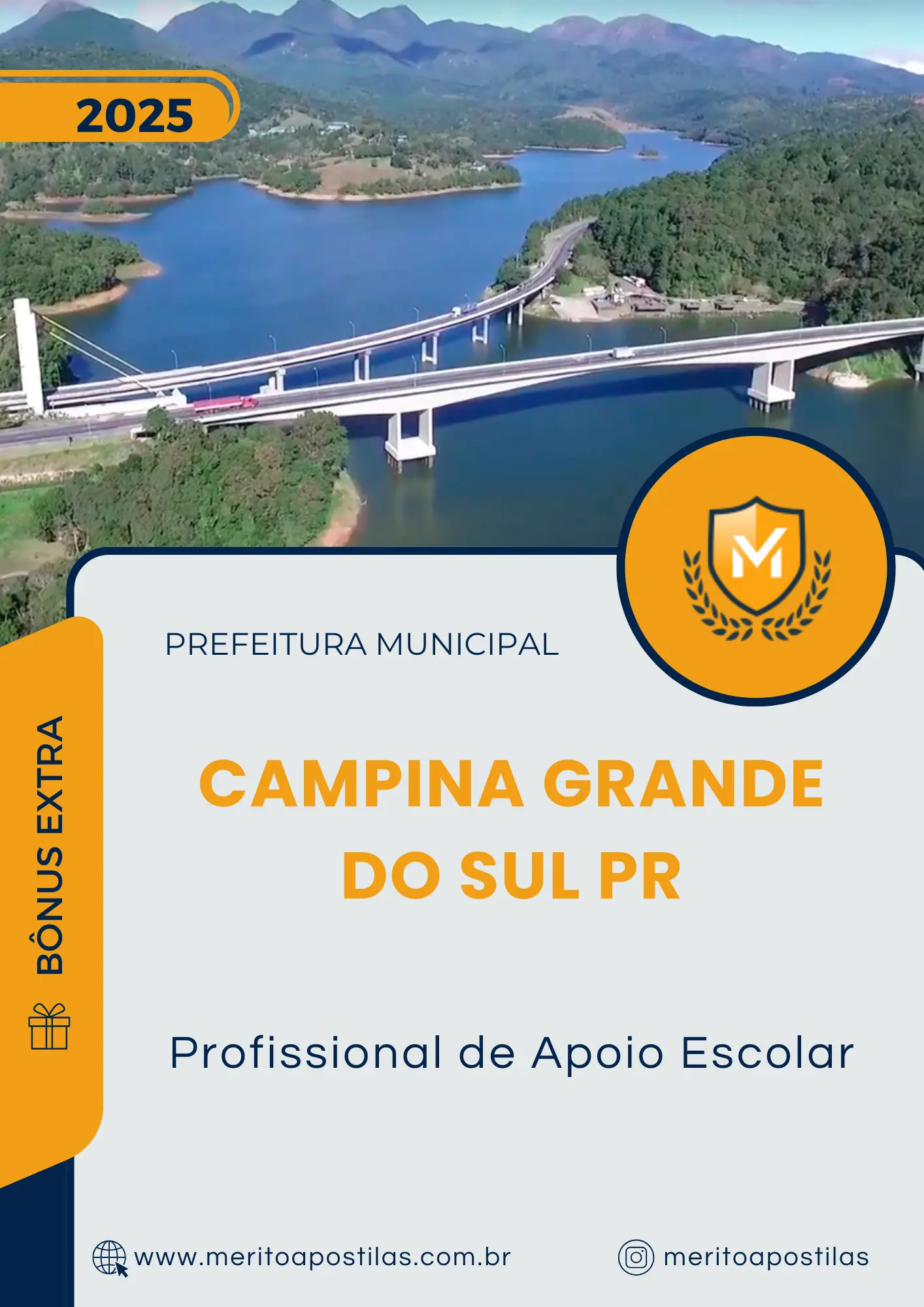 Apostila Profissional de Apoio Escolar Prefeitura de Campina Grande do Sul PR 2025