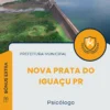 Apostila Psicólogo Prefeitura de Nova Prata do Iguaçu PR 2025