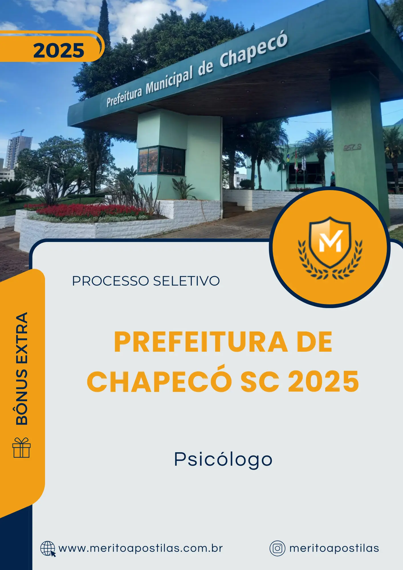 Apostila Psicólogo Prefeitura de Chapecó SC 2025