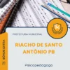 Apostila Psicopedagogo Prefeitura de Riacho de Santo Antônio PB 2025