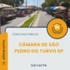 Apostila Servente Câmara de São Pedro do Turvo SP 2025