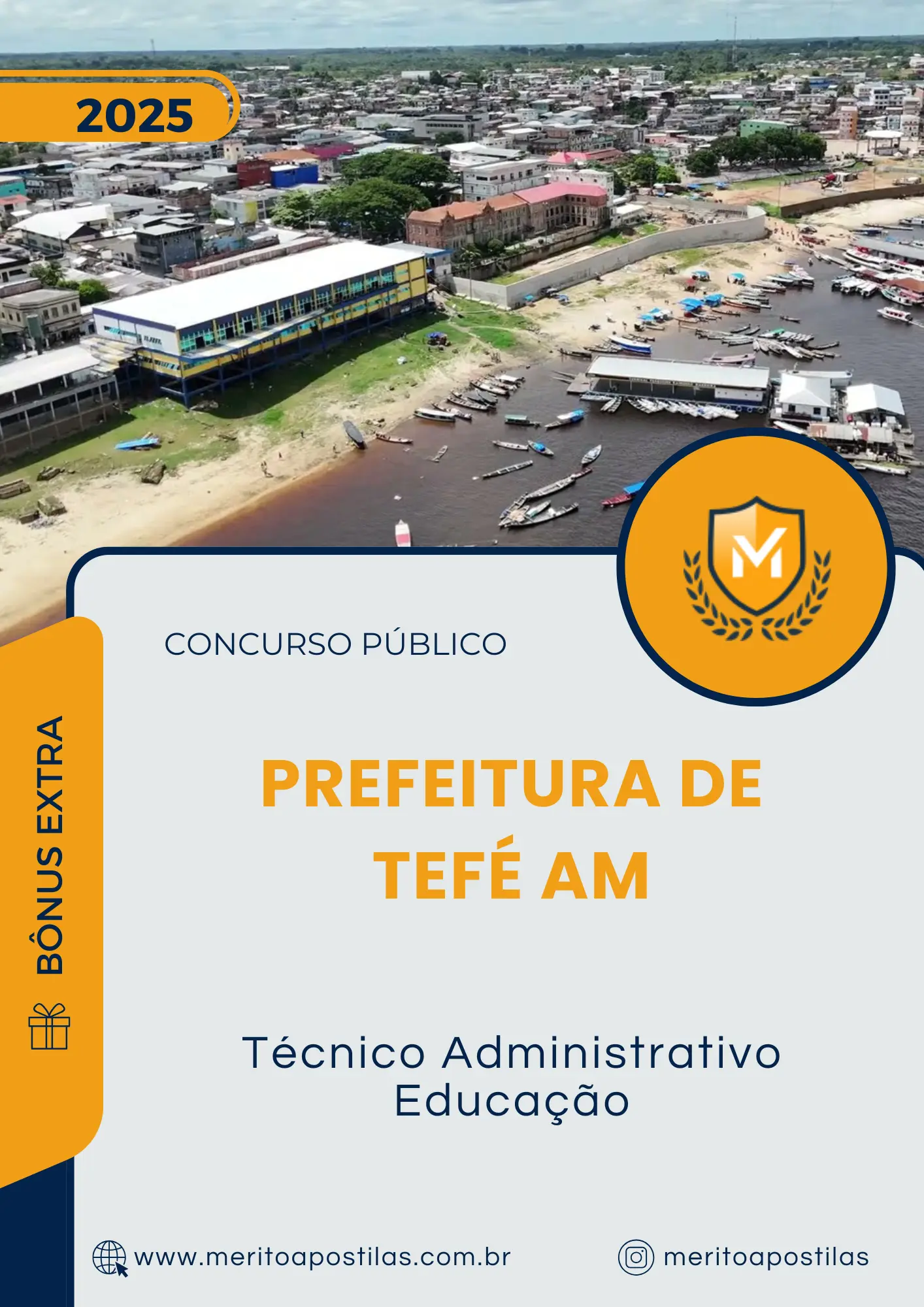 Apostila Técnico Administrativo Educação Prefeitura de Tefé AM 2025