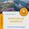 Apostila Técnico De Enfermagem Prefeitura de Araripe CE 2025