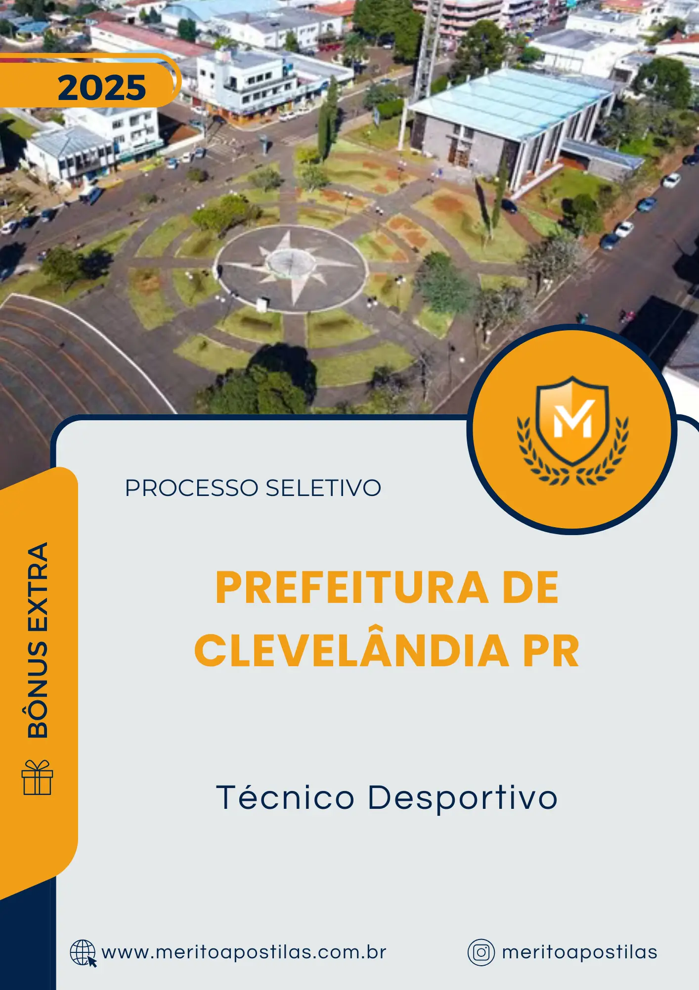 Apostila Técnico Desportivo Prefeitura de Clevelândia PR 2025