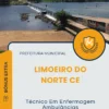 Apostila Técnico Em Enfermagem Ambulâncias Prefeitura de Limoeiro do Norte CE 2025
