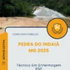 Apostila Técnico Em Enfermagem ESF Prefeitura de Pedra do Indaiá MG 2025