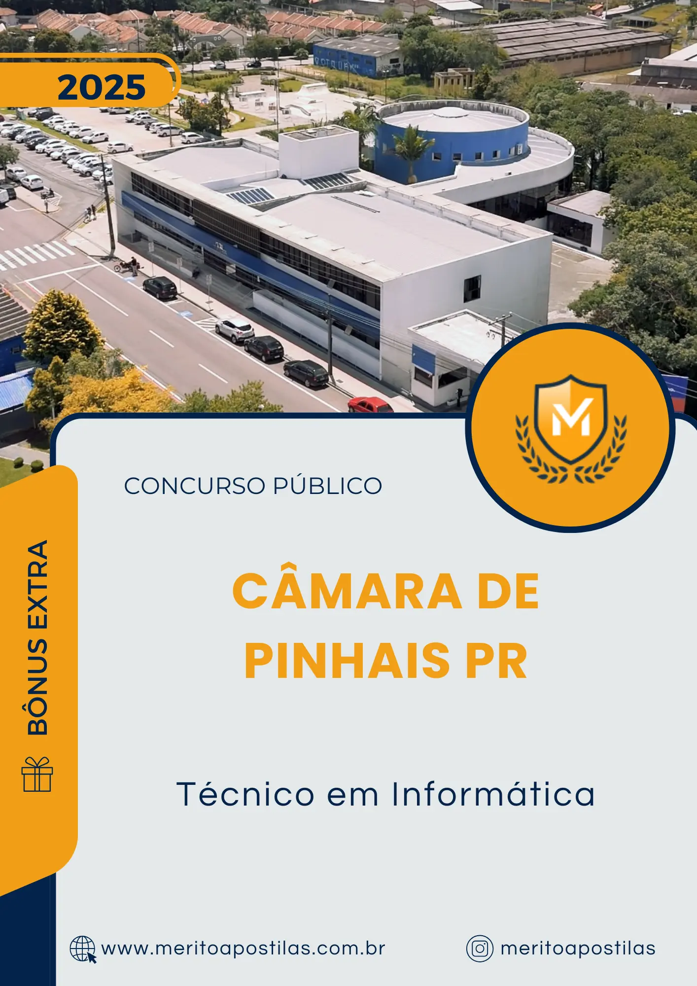 Apostila Técnico em Informática Câmara de Pinhais PR 2025