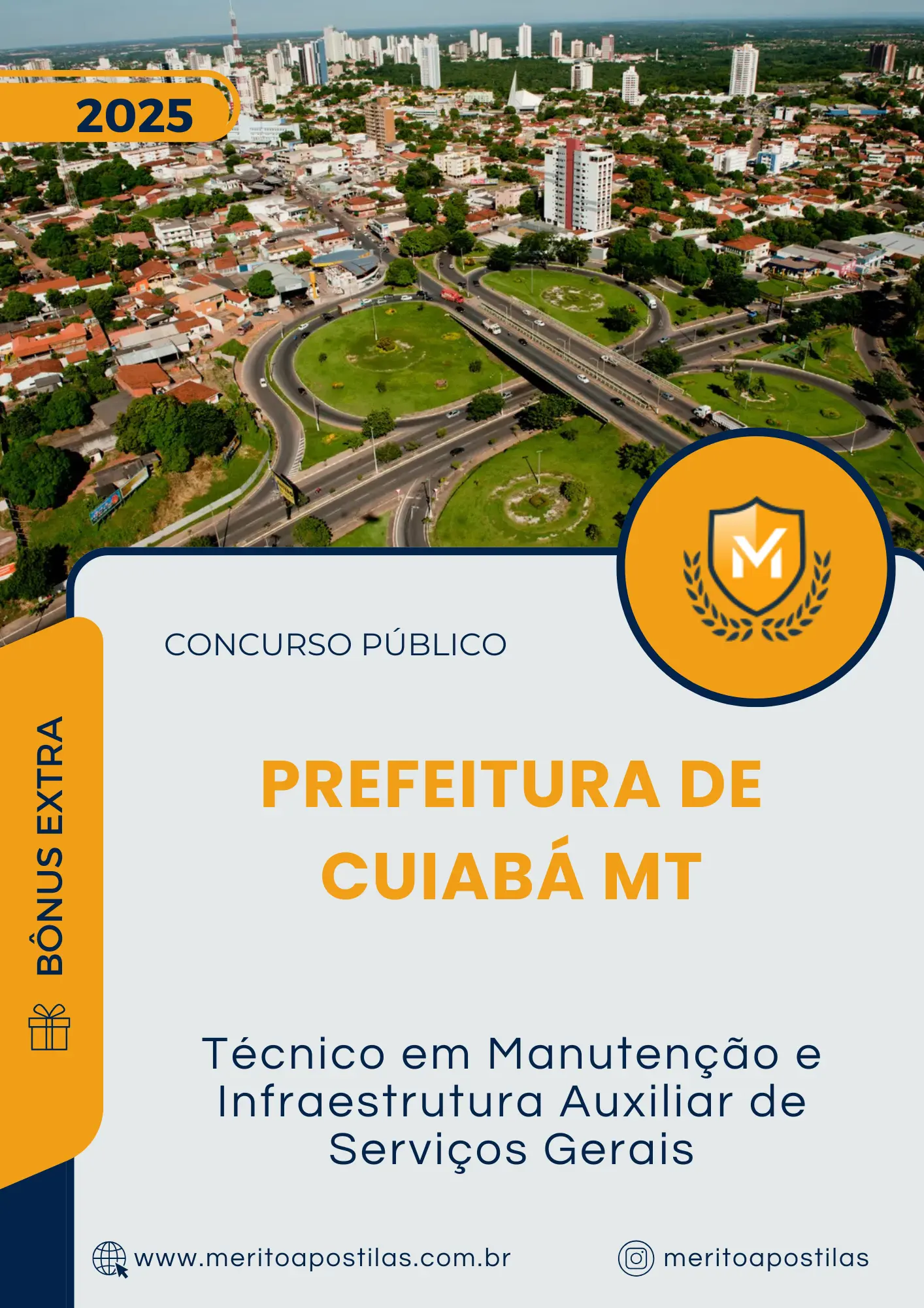 Apostila Técnico em Manutenção e Infraestrutura Auxiliar de Serviços Gerais Prefeitura de Cuiabá MT 2025