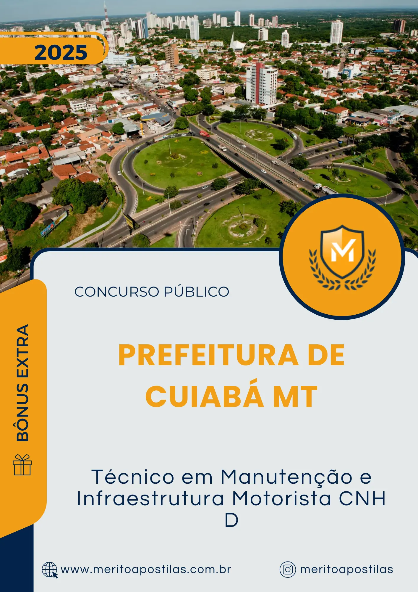 Apostila Técnico em Manutenção e Infraestrutura Motorista CNH D Prefeitura de Cuiabá MT 2025