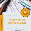 Apostila Técnico em Segurança do Trabalho Prefeitura de Contagem MG 2025