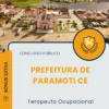 Apostila Terapeuta Ocupacional Prefeitura de Paramoti CE 2025