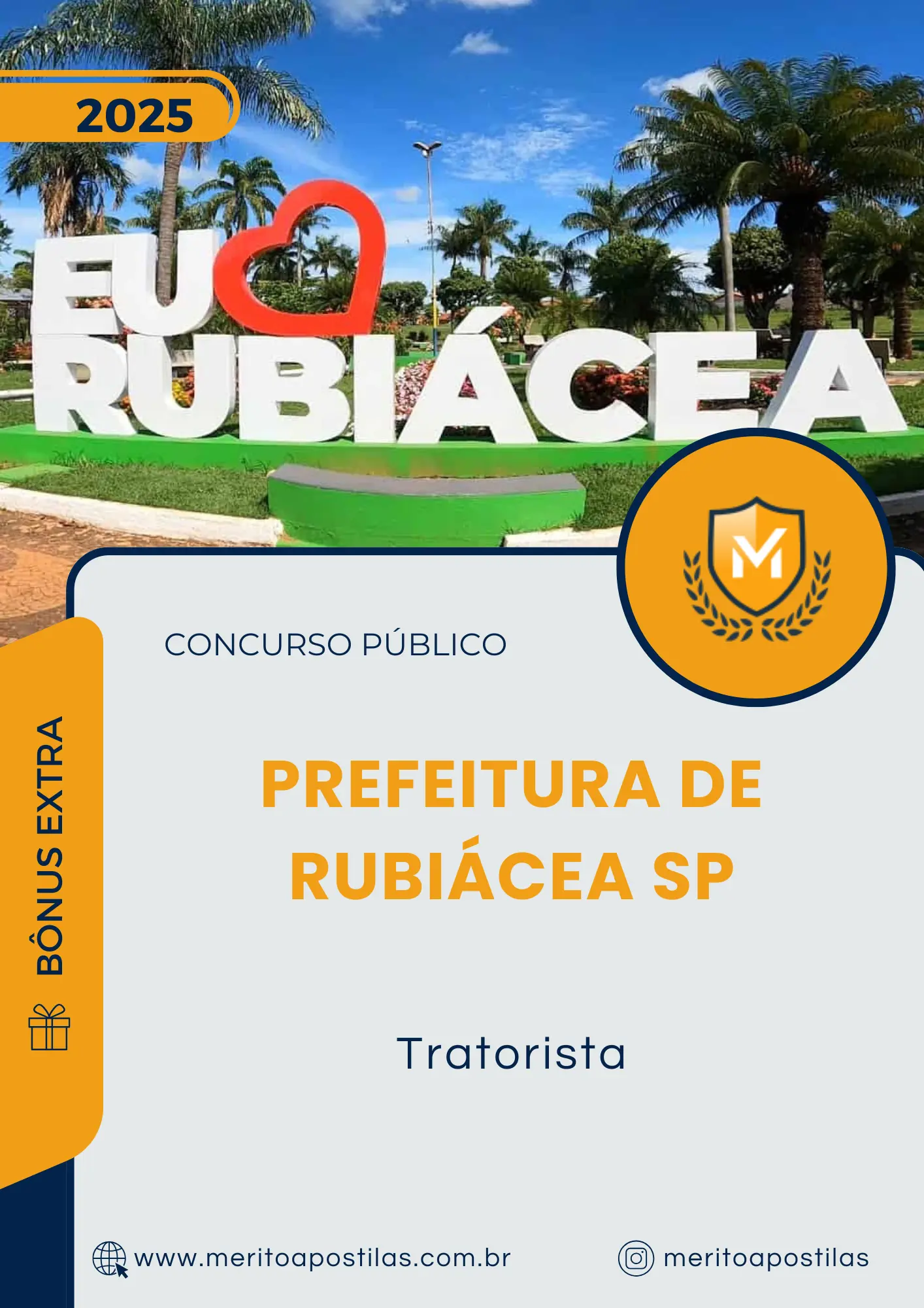 Apostila Tratorista Prefeitura de Rubiácea SP 2025