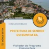 Apostila Visitador do Programa Criança Feliz Prefeitura de Senhor do Bonfim BA 2025