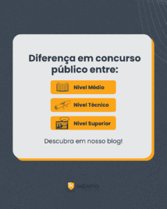 Diferença entre concursos de nível médio, técnico e superior