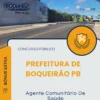 Apostila Agente Comunitário De Saúde Prefeitura de Boqueirão PB 2025