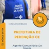 Apostila Agente Comunitário De Saúde Prefeitura de Redenção CE 2025