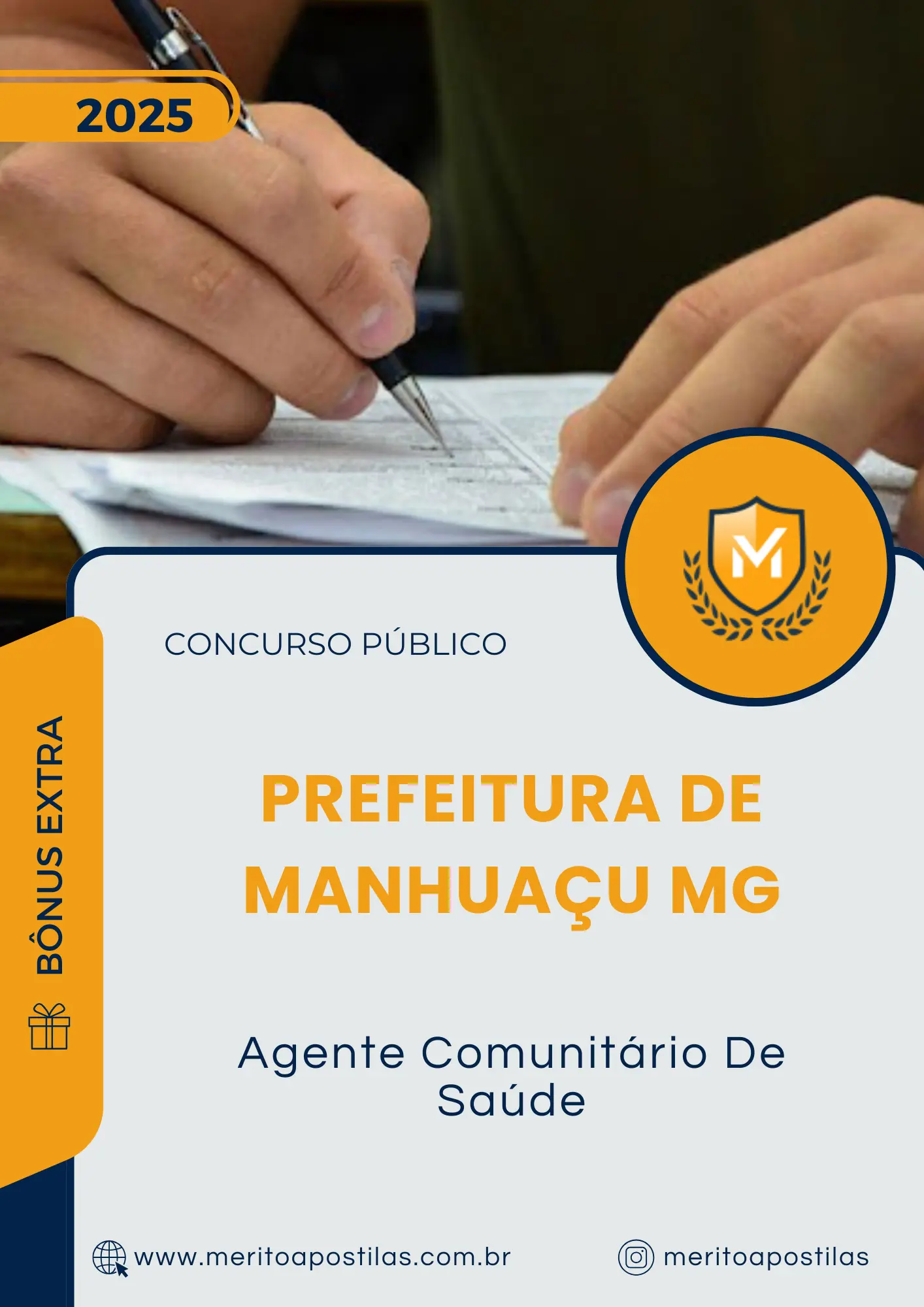 Apostila Agente Comunitário De Saúde Prefeitura de Manhuaçu MG 2025